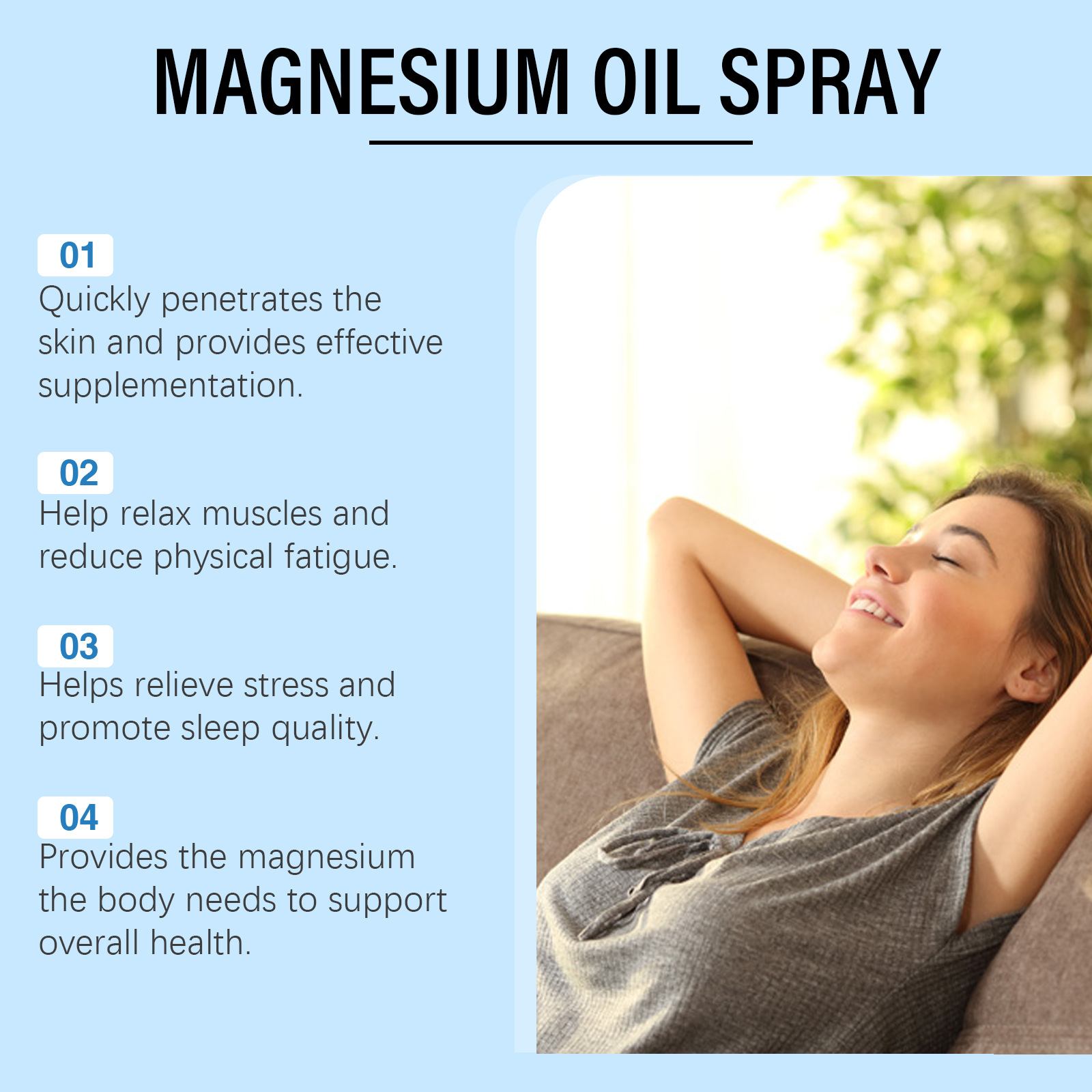 Pure Magnesium Oil Spray Natur - огляд і ціна Bath Salts Magnesium