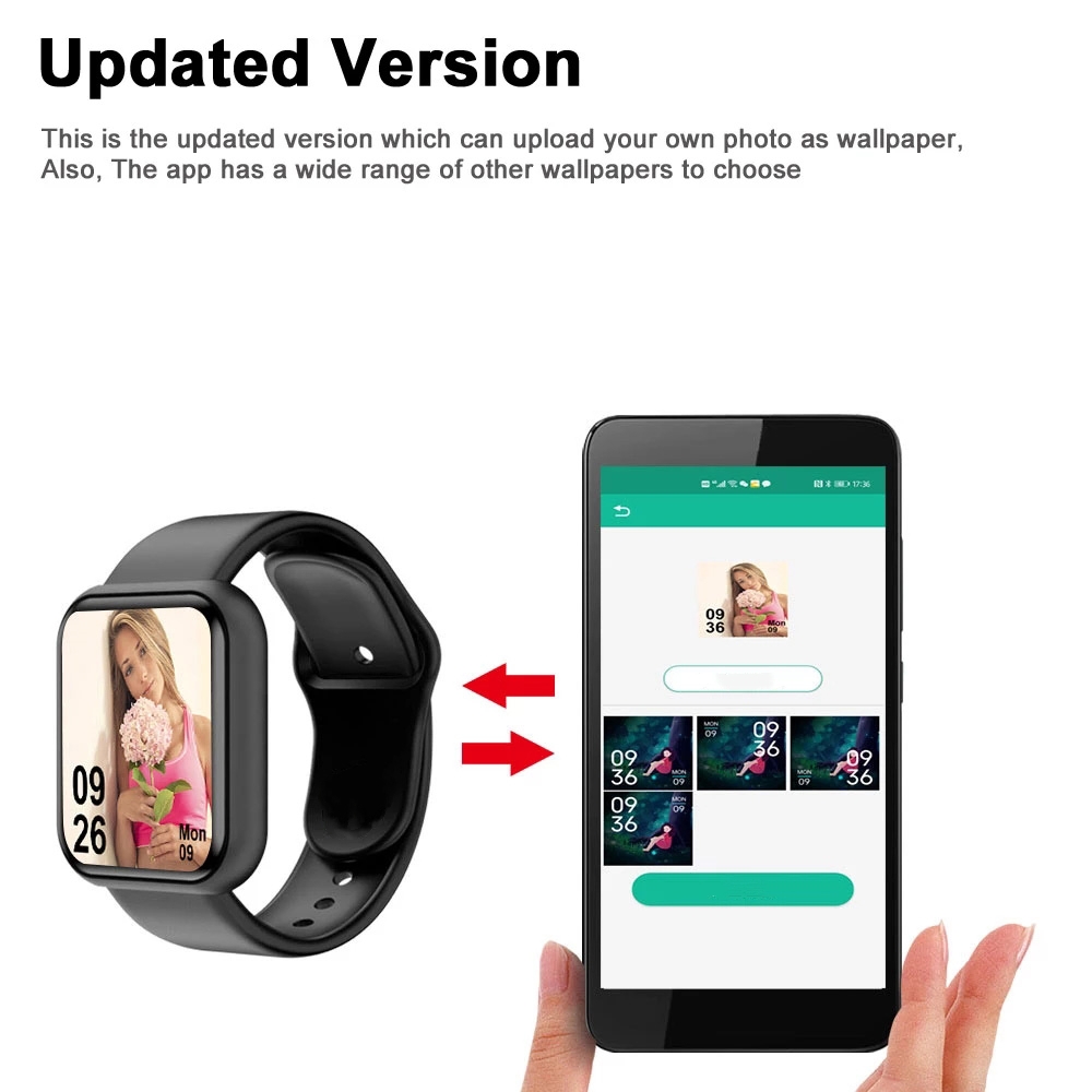 Smart Watch For Men Women Spor - огляд і ціна Health Wellness Bracelet