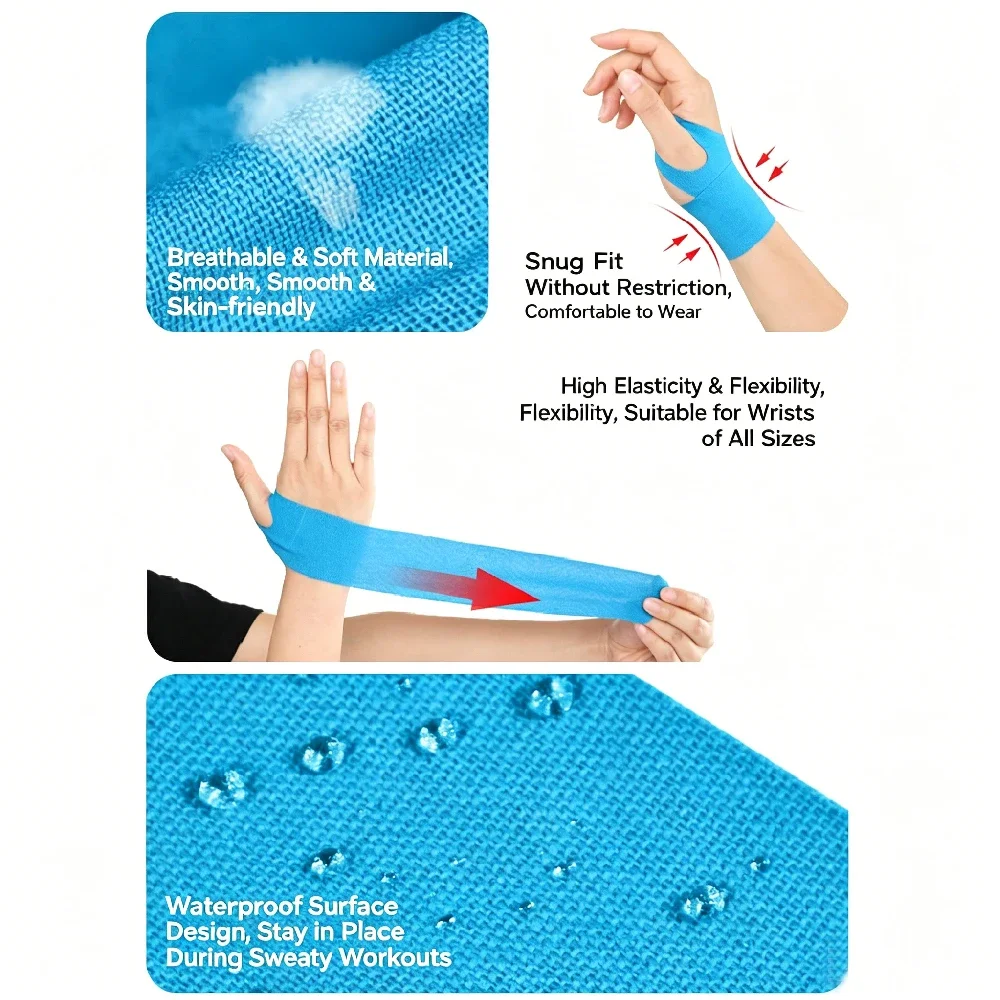 20PCS Wrist Support Precut Kin - огляд і ціна Sports Taping Precut
