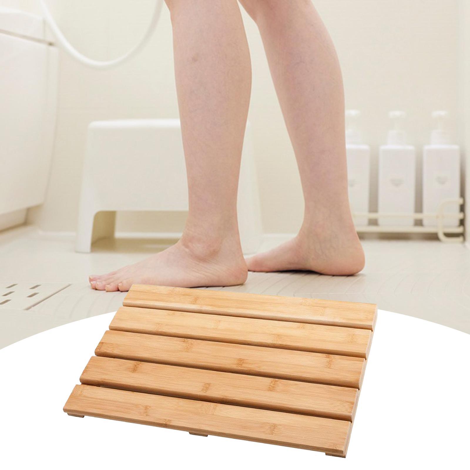 Bamboo Bath Mat Stylish Heavy  - огляд і ціна Bamboo Bath Mat