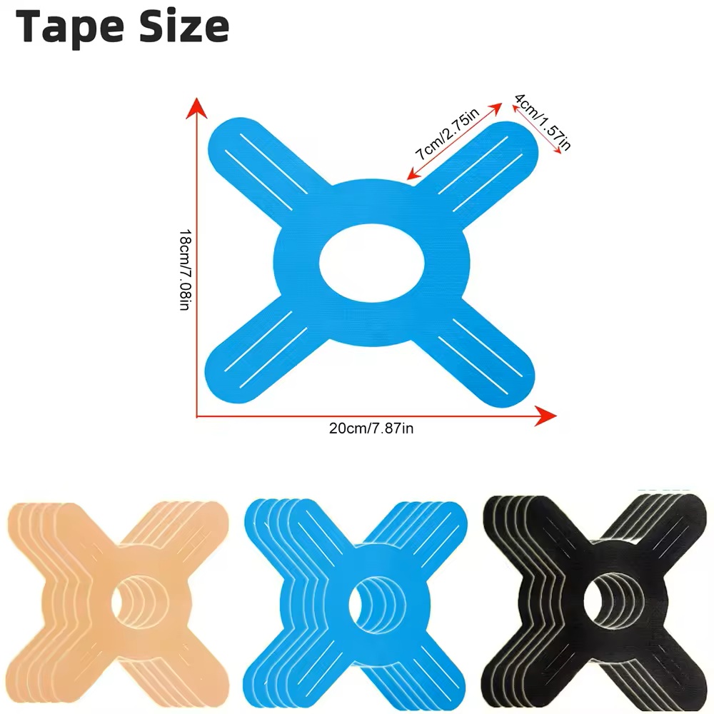 5Pcs Pre-Cut Kinesiology Tape  - огляд і ціна Sports Taping Precut