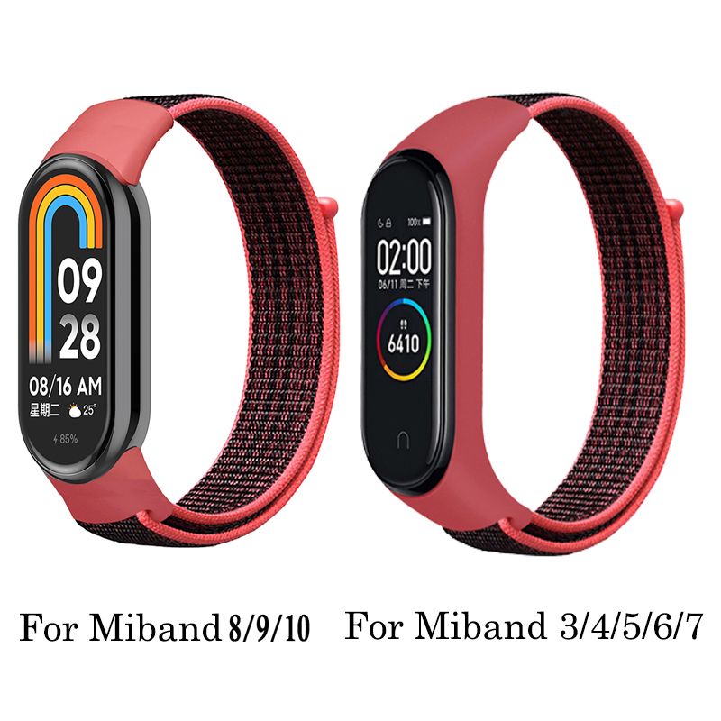 Nylon Bracelet for Mi Band 8 9 - огляд і ціна Health Wellness Bracelet