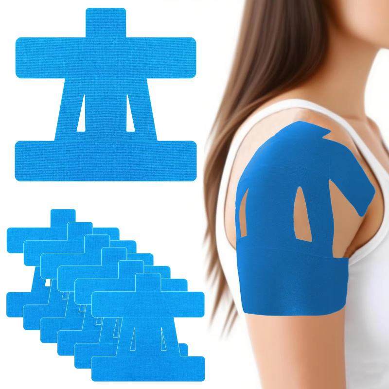 10PCS Precut Kinesiology Tape  - огляд і ціна Sports Taping Precut